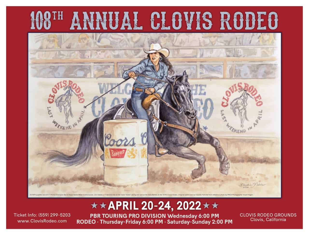 Rodeo Artist Clovis Rodeo